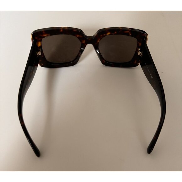 Chanel Women's Tortoise Chunky Square Frame Sunglasses With CC Logo Item #5435-A - Picture 6 of 16